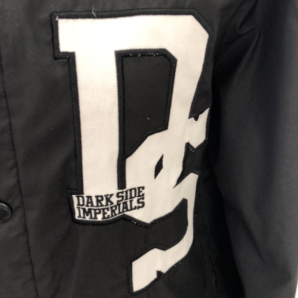 Adidas Originals Star Wars Darth Vader Dark Side Imperial Varsity Bomber jacket - Picture 3 of 8